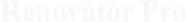 Renovator Pro Logo